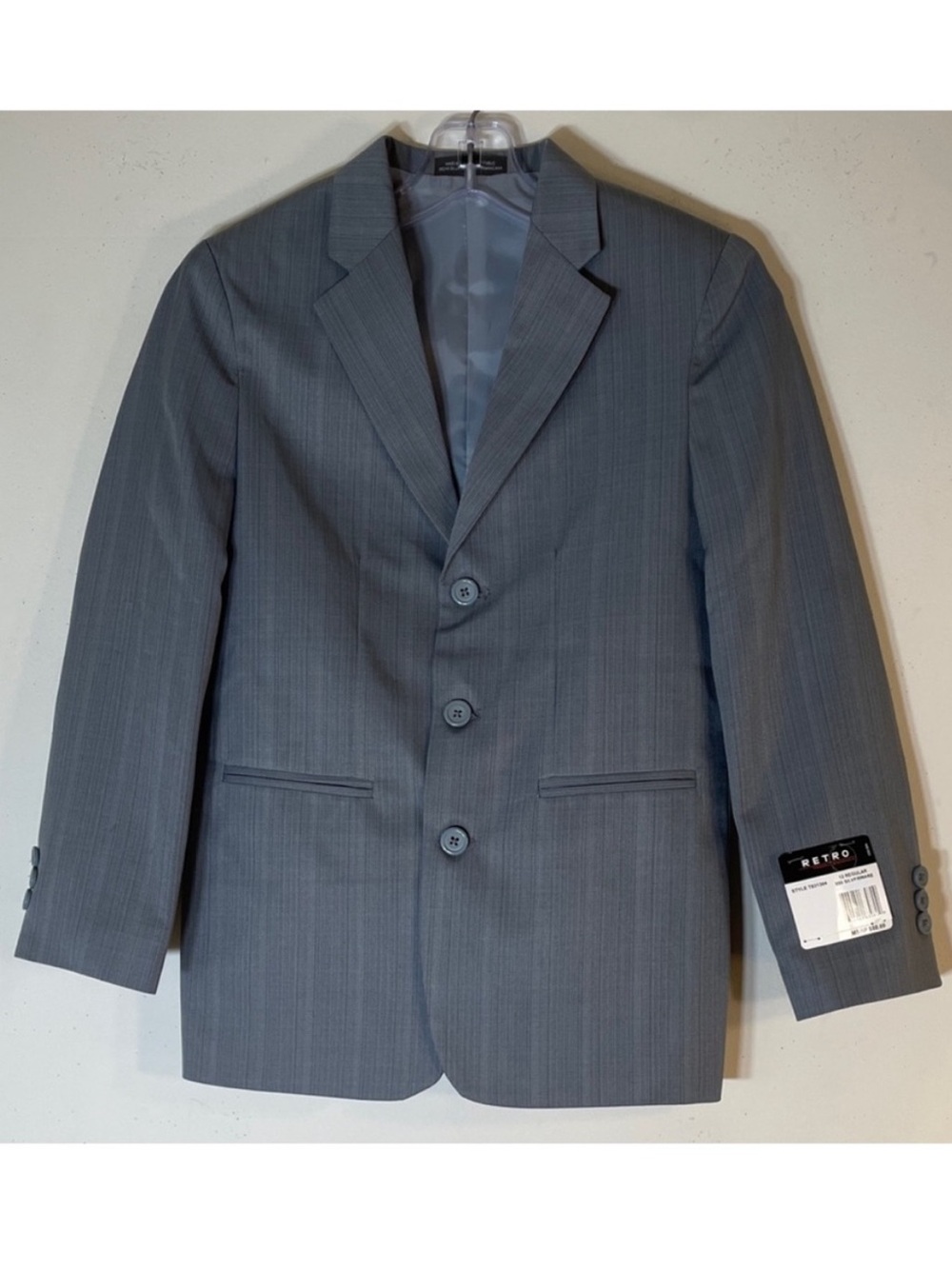 Retro Boy’s Three-Button Blazer. Boy's 12 Regular. NWT.